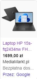 Бюджетный ноутбук в Польше от HP